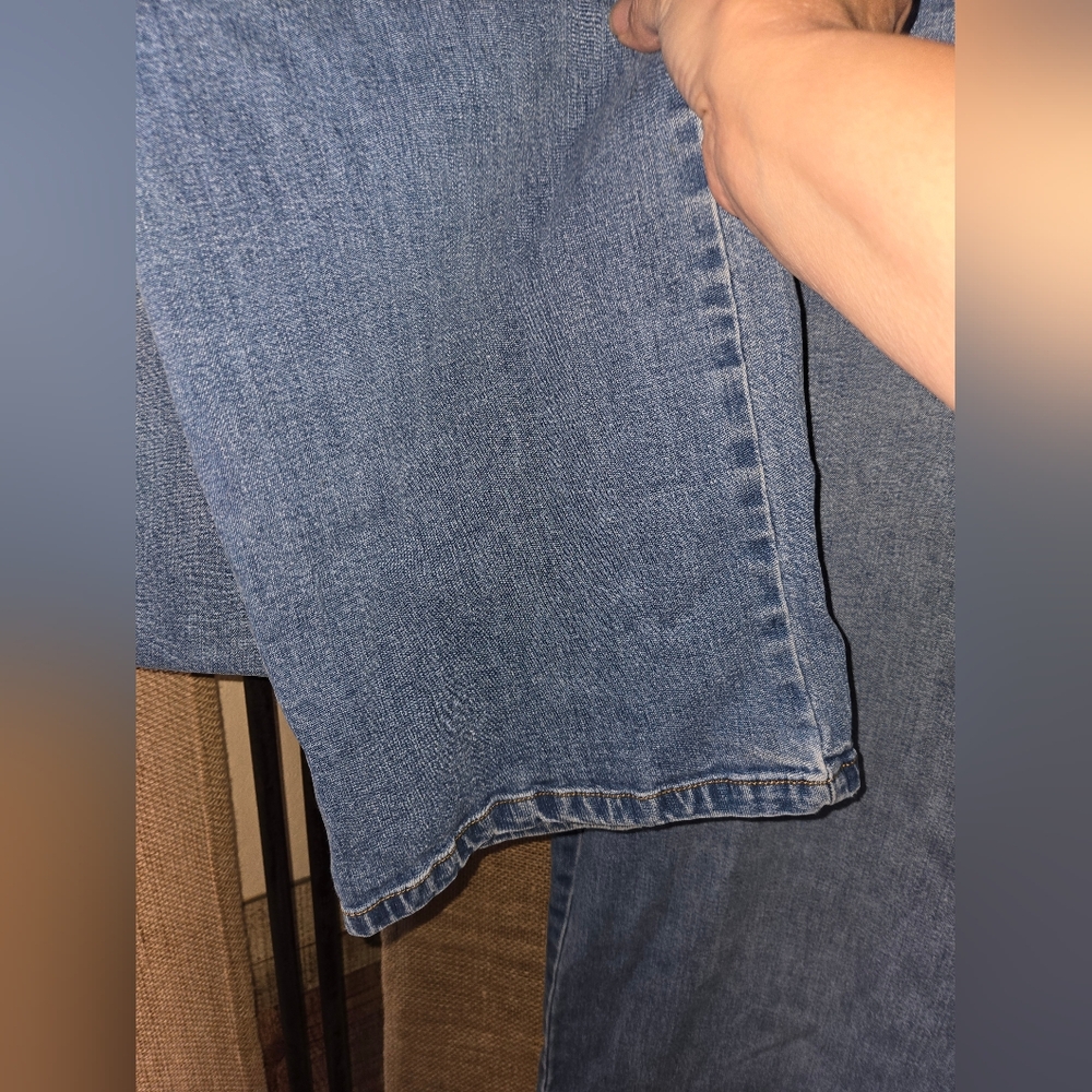 Women's Chadwicks Floral Embroidered 5 Pocket Jeans Size 16 - Picture 8 of 11